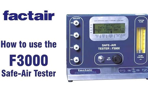EN12021:2014 Compressed Breathing Air Test Training