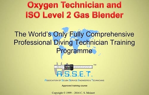 Oxygen Technician Gas Blender Course Combined