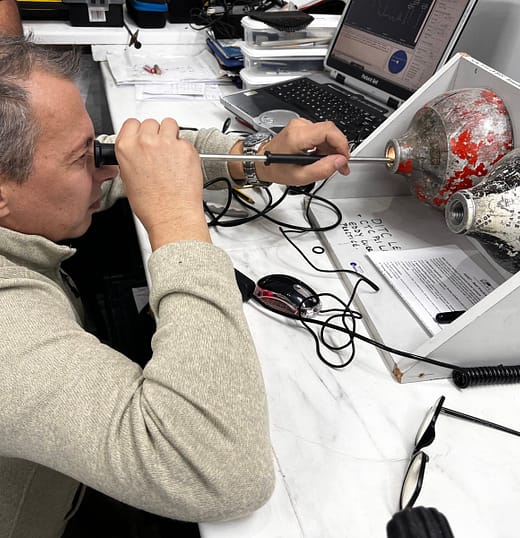 asset visual cylinder inspection