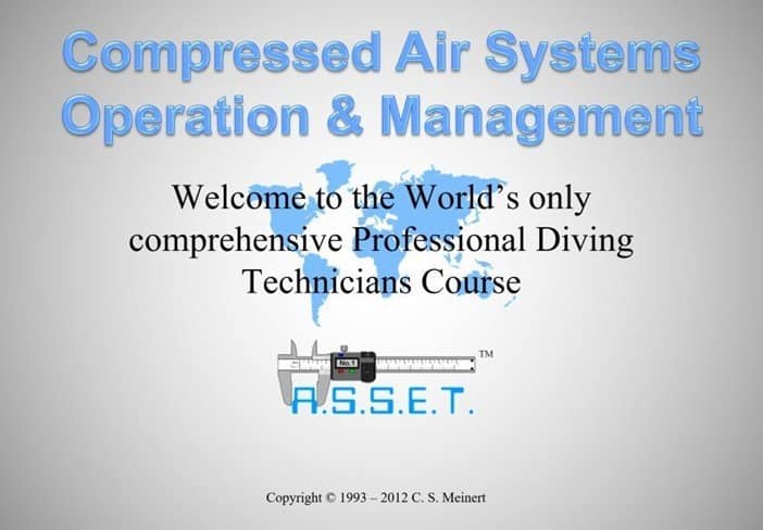 Compressed Air Systems Management Course