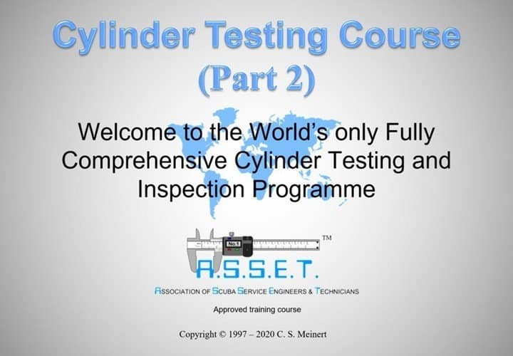 scuba cylinder hydrostatic service courses