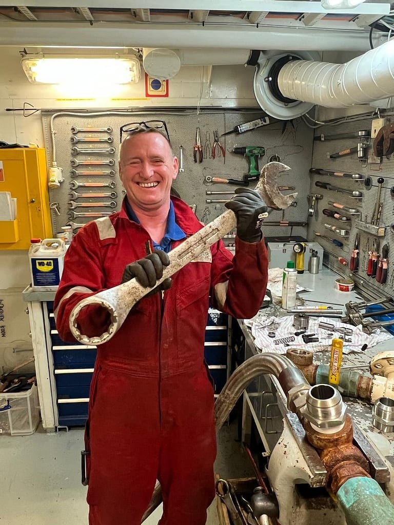 dive technician joey ridge