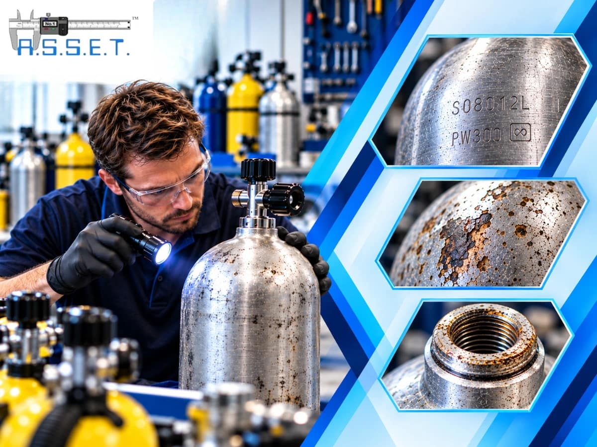 Scuba Cylinder Visual Inspection Course: Learning to Identify Cylinder Damage Correctly